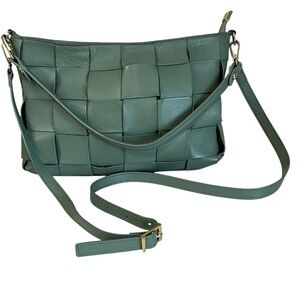 Anna Paola Italy Leather Crossbody Bag